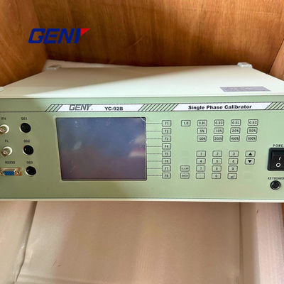 Harga yang bagus YC-92B Kalibrator Fase Tunggal Peralatan Uji Meter Portable dengan Kelas Keakuratan 0,1% on line
