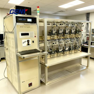 Peralatan Pengujian Meter Cerdas Tiga Fasa Presisi Tinggi 24-Posisi Otomatis