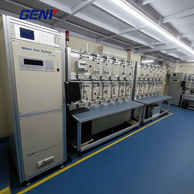Sistem pengujian meter yang disesuaikan untuk kalibrasi meter pintar dan meter listrik